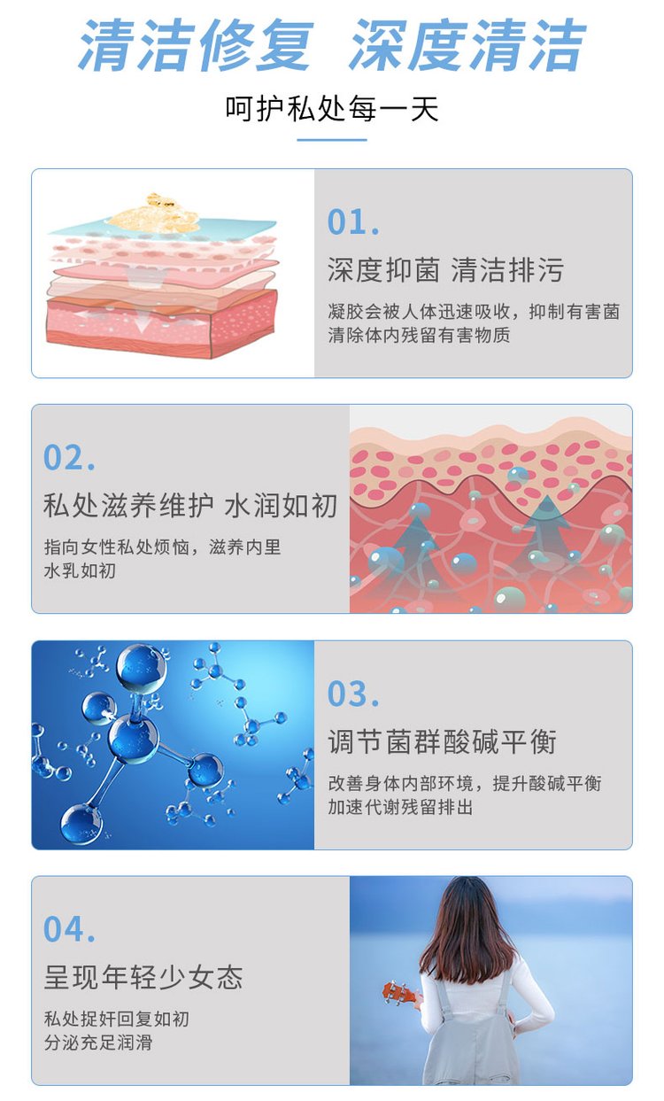 凝夫人草本抑菌凝膠可以深度清潔呵護女性每一天 凝夫人草本抑菌凝膠可以深度清潔呵護女性每一天