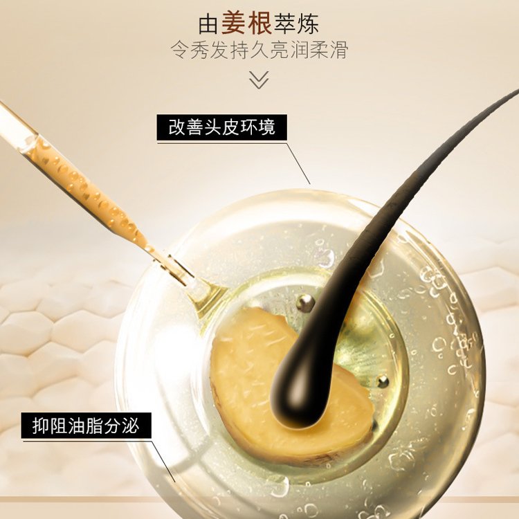 凈爽柔亮生姜洗發露