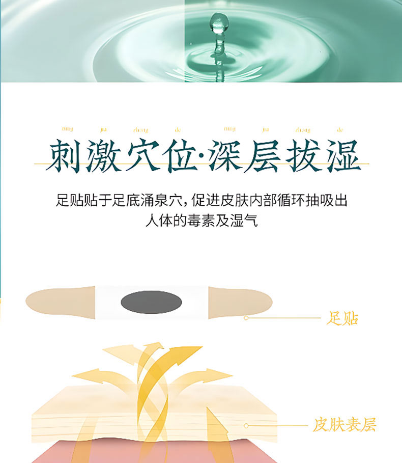 艾草足貼刺激穴位深層滲透 艾草足貼刺激穴位深層滲透