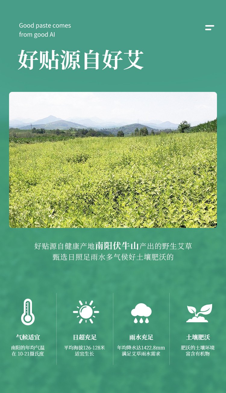 艾草瘦身貼采用優質原料 艾草瘦身貼采用優質原料