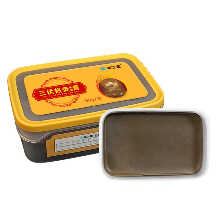 三伏熱灸膏產品內外包裝 三伏熱灸膏產品內外包裝